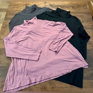 🌟J. Jill Long Sleeve Turtleneck Tunic Tops - EUC